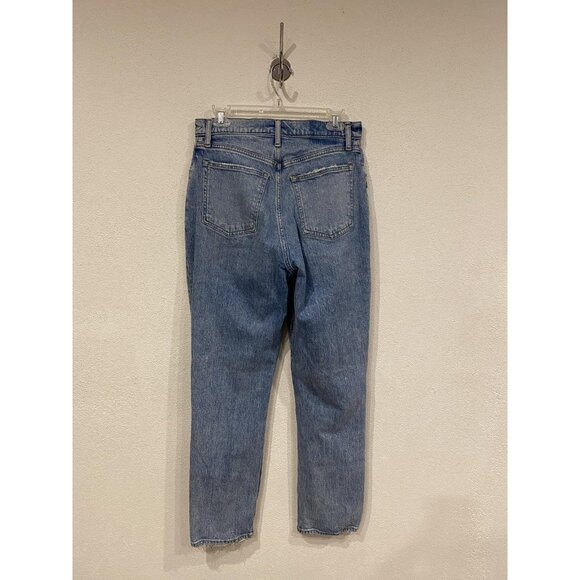 Abercrombie & Fitch Jeans Womens 10R 30 90s Straight Ultra High Rise Curve Love - Picture 4 of 4